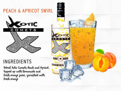 Xotic Comets Premium Vodka 'Sours' - Apricot Peach